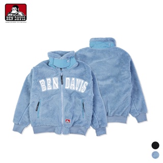 ben davis boa lettered jacket 大logo 毛毛 立領 保暖 外套 2色