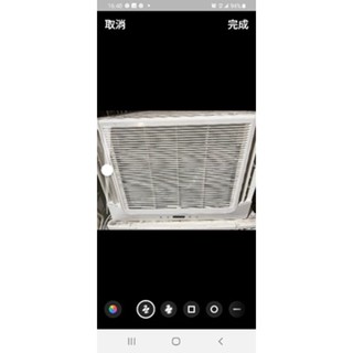 2016年～二手中古日立0.8噸雙吹窗型冷氣，四級能效型號RA-22WK，2016年，保固3個月，詢問大戶藥師
