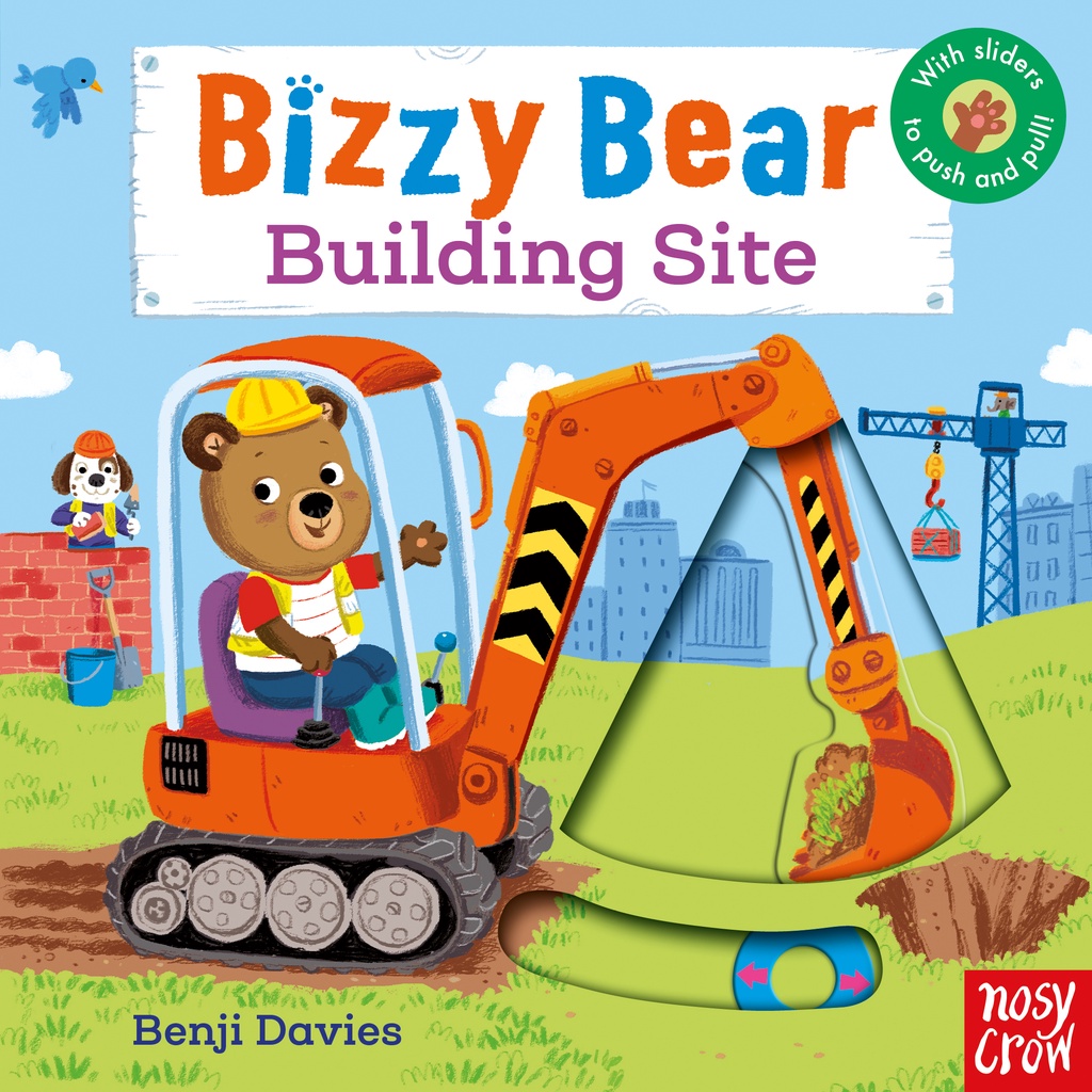 Bizzy Bear: Building Site (硬頁書)(英國版)*附音檔QRCode*/Benji Davies【禮筑外文書店】