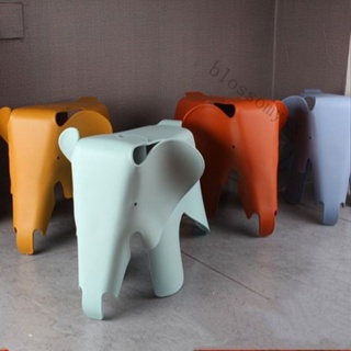 【簡佳宜居】免運 大象兒童椅幼兒園可愛北歐塑料凳寶寶彩色玩具凳家用卡通動物凳子