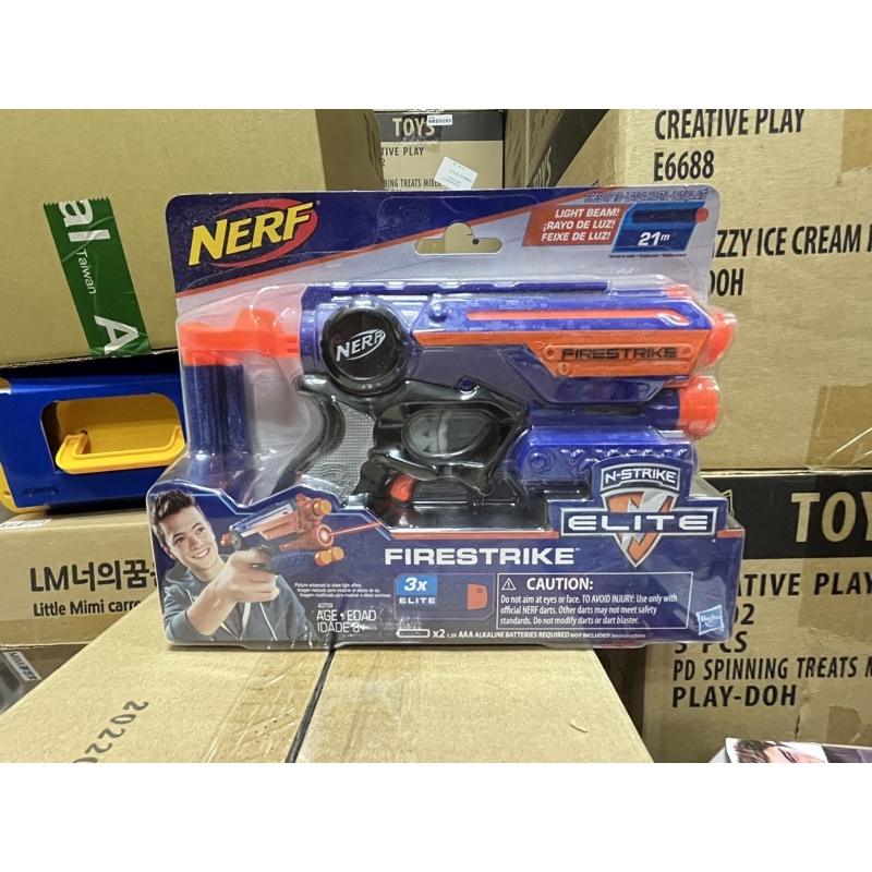現貨 全新 正版 孩之寶 NERF 菁英系列夜襲者紅外線衝鋒槍 補充彈 公司貨