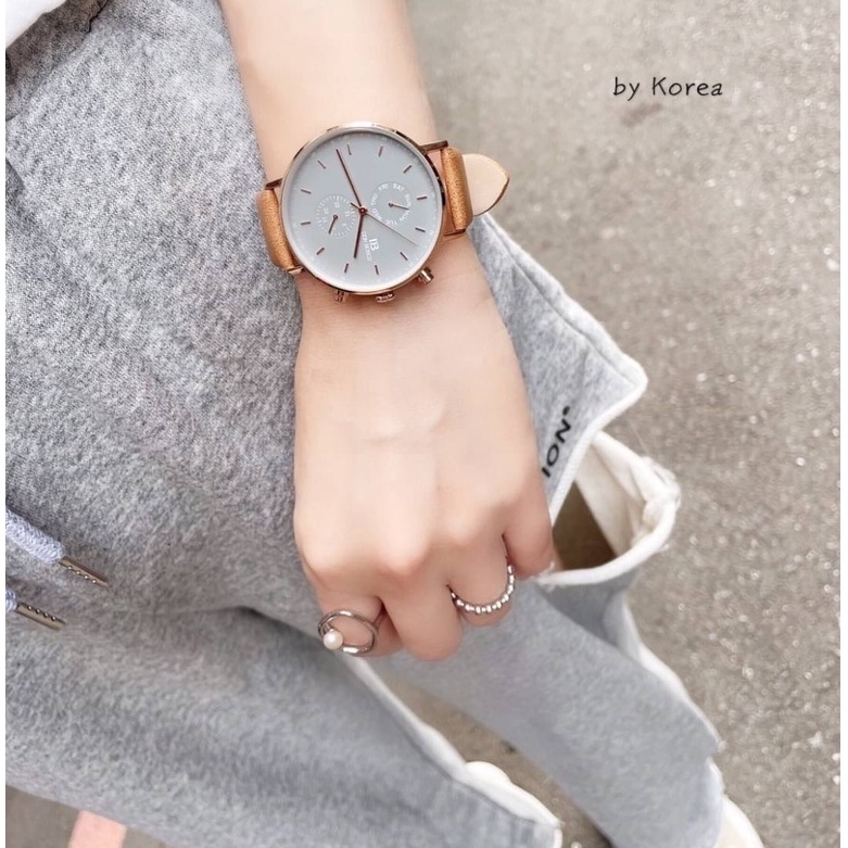 韓國空運 DON BOSCO真2眼 錶盤⌚️設計 中性 簡約 風格適合喜歡簡單的妳 正韓手錶
