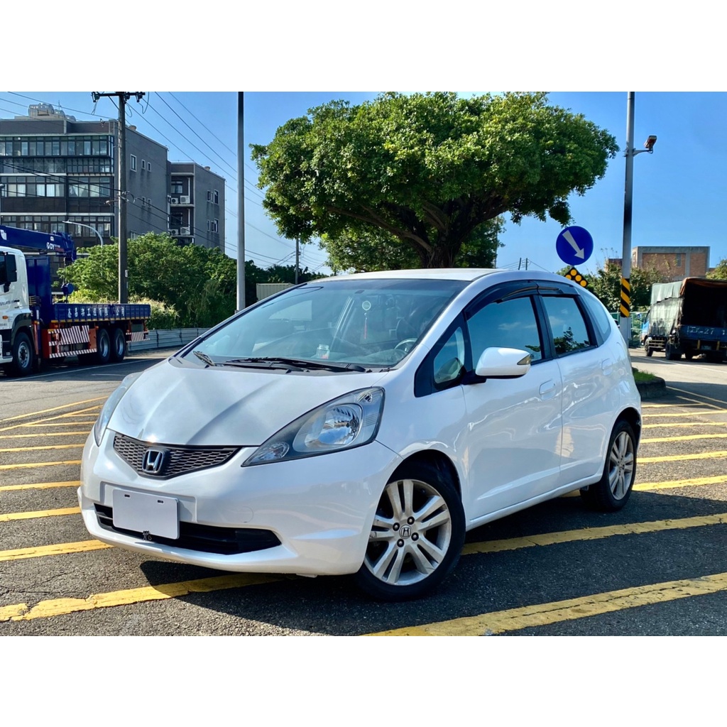 2009 Honda Fit 1.5 白#超貸找錢、#全額貸、#車換車結清前車貸、#過件98%