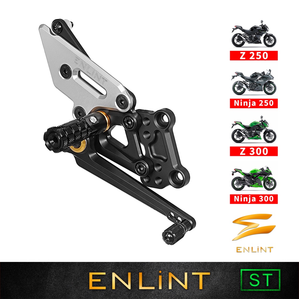 【ENLiNT】ST系列｜Ninja 250．Ninja 300．Z250．Z300｜2008-CY｜腳踏後移