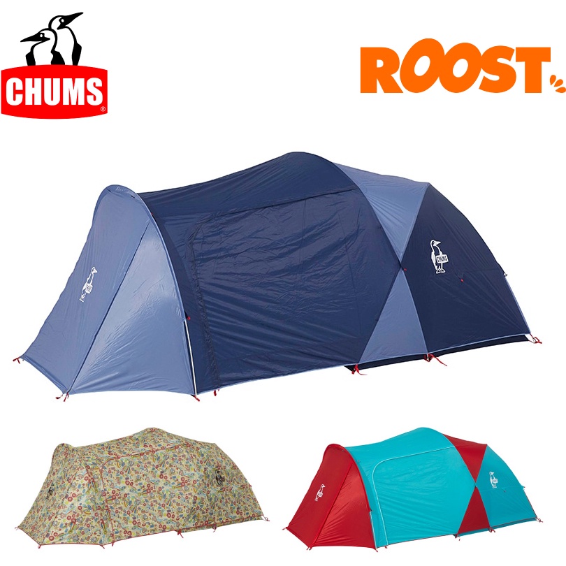 =CodE= CHUMS BEETLE 2 ROOM TENT 3 兩房帳篷(蒂芬妮綠圖騰)CH62-1518 登山露營