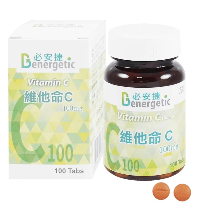 必安捷 維他命C100膜衣錠(100錠)