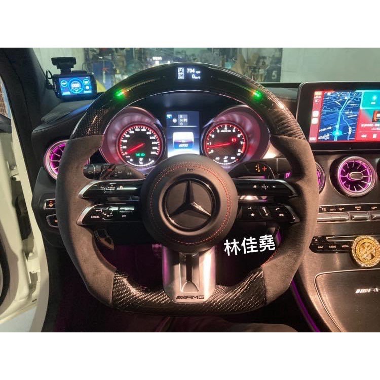 賓士 Benz W205 S205蜻蜓方向盤 C300蜻蜓方向盤 C43超轉燈方向盤 C250碳纖維方向盤 C63方向盤