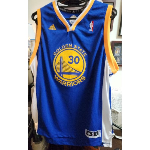 Adidas 2手 Curry YXL 金州勇士 Golden State 2022冠軍賽 球衣