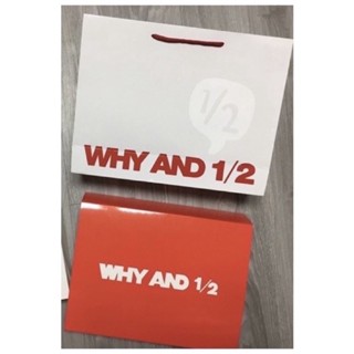 WHY AND 1/2 普普熊 禮盒+紙袋