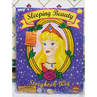 玩具反斗城 ToysRus 睡美人金色長髮 Sleeping Beauty COSPLAY 扮家家酒 扮睡美人 鬆緊頭套