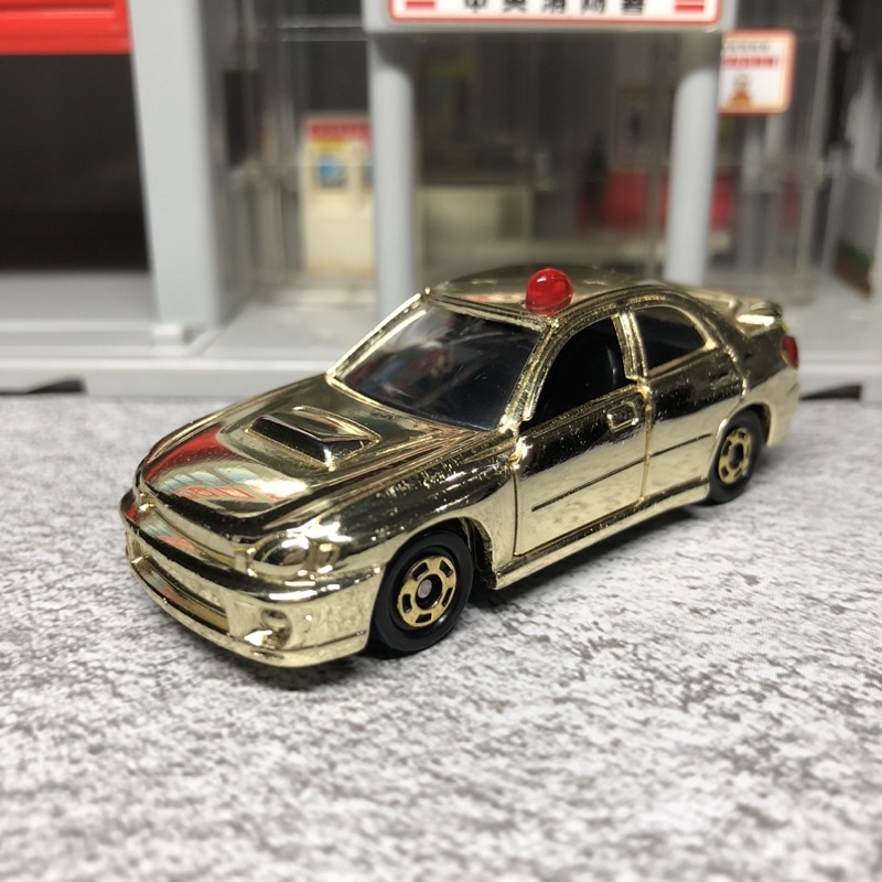 Tomica 54 Subaru impreza wrx 鍍金