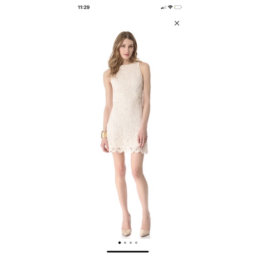 Alice +Olivia米白色連身洋裝 特價🎉設計師品牌