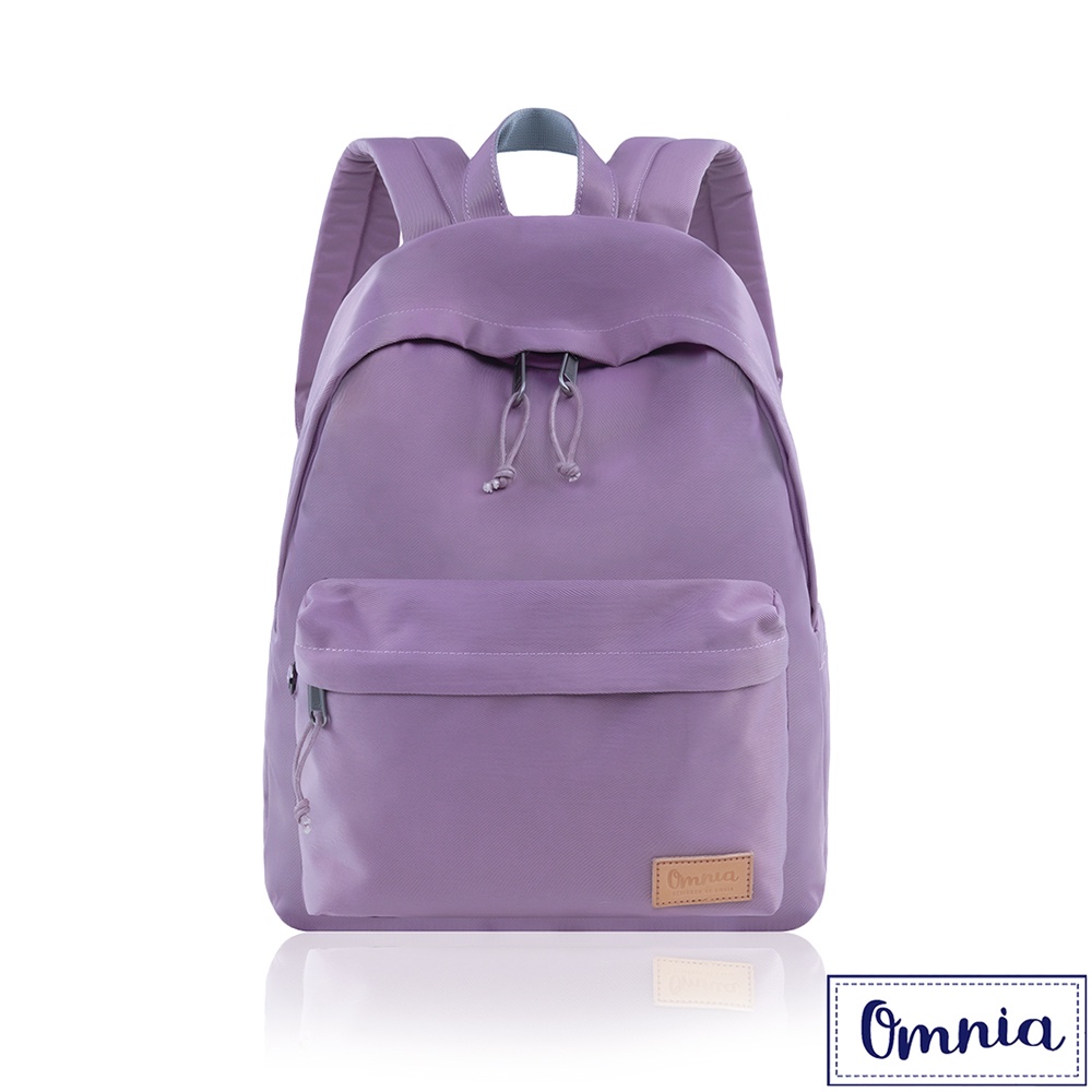 【OMNIA】聰明收納率性尼龍筆電後背包-羅蘭紫