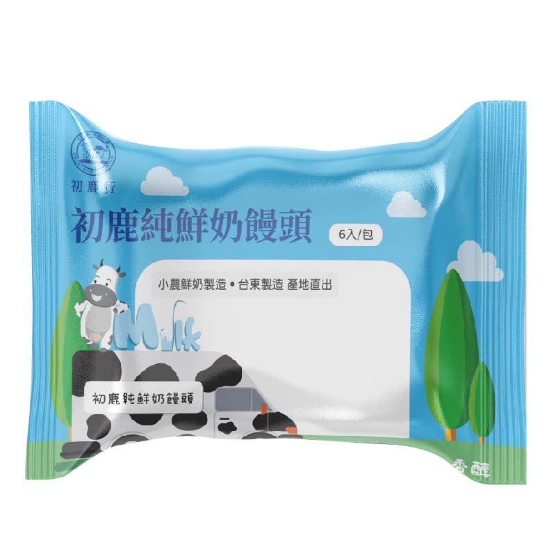 初鹿行 純鮮奶饅頭(冷凍) 360g【家樂福】