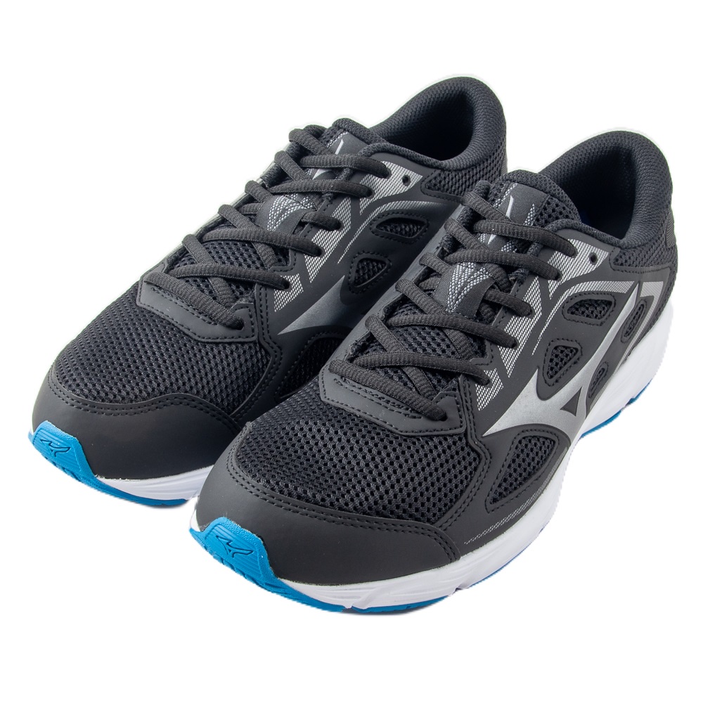 美津濃 Mizuno Spark 7  男 慢跑鞋 運動 路跑 基本款 舒適 透氣  黑/藍 K1GA220351 現貨