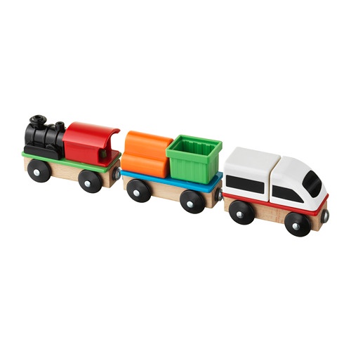 IKEA 代購 LILLABO 玩具火車 3件組
