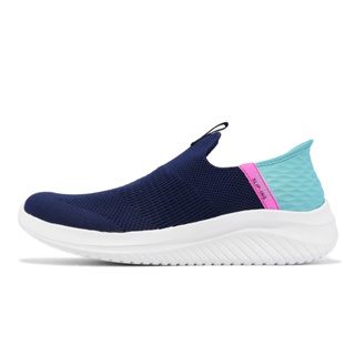 Skechers 休閒鞋 Ultra Flex 3.0 Slip-Ins 深藍 藍 童鞋 女鞋 親子鞋 套入試 ACS