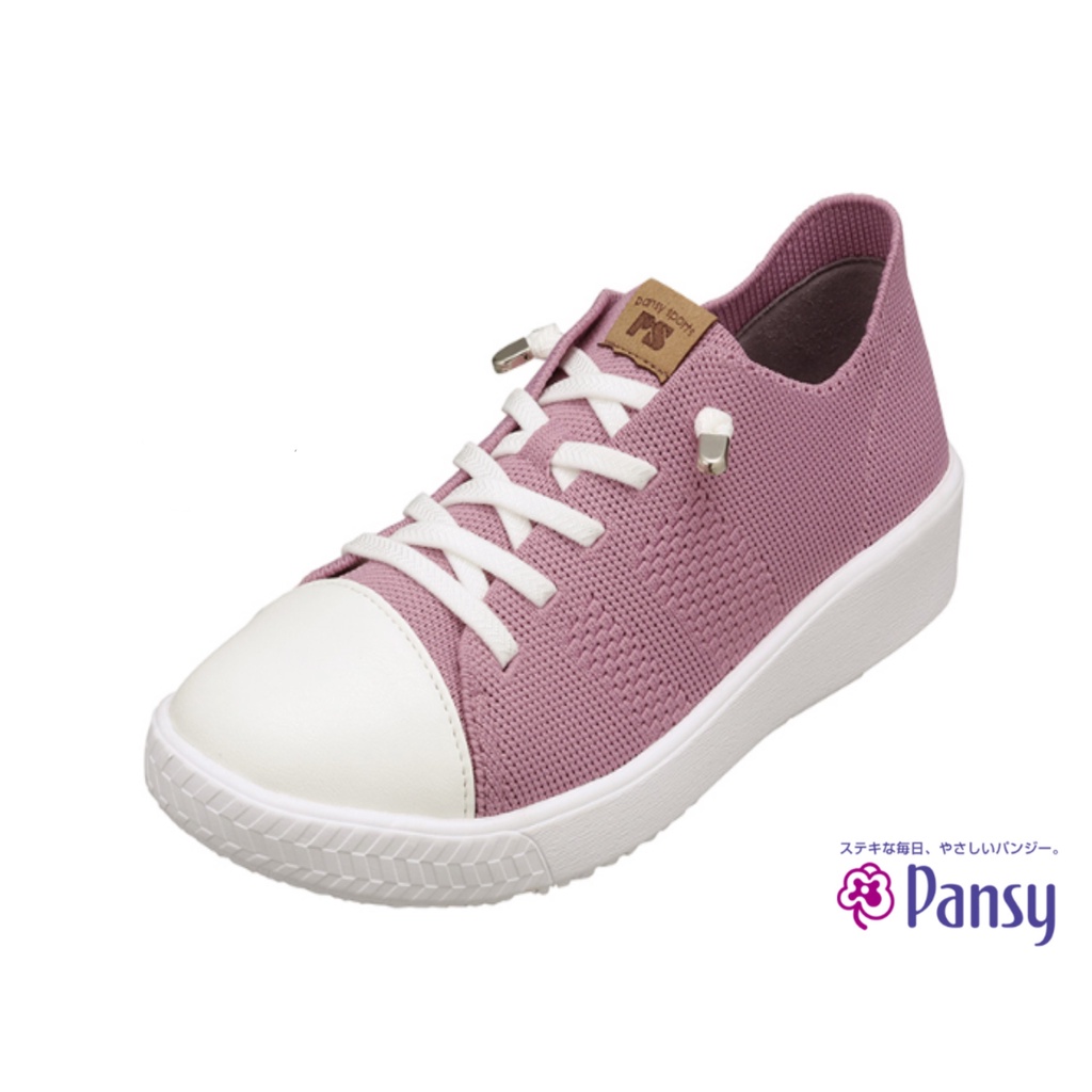 【PANSY】 馬卡龍女休閒鞋 1395 紫色