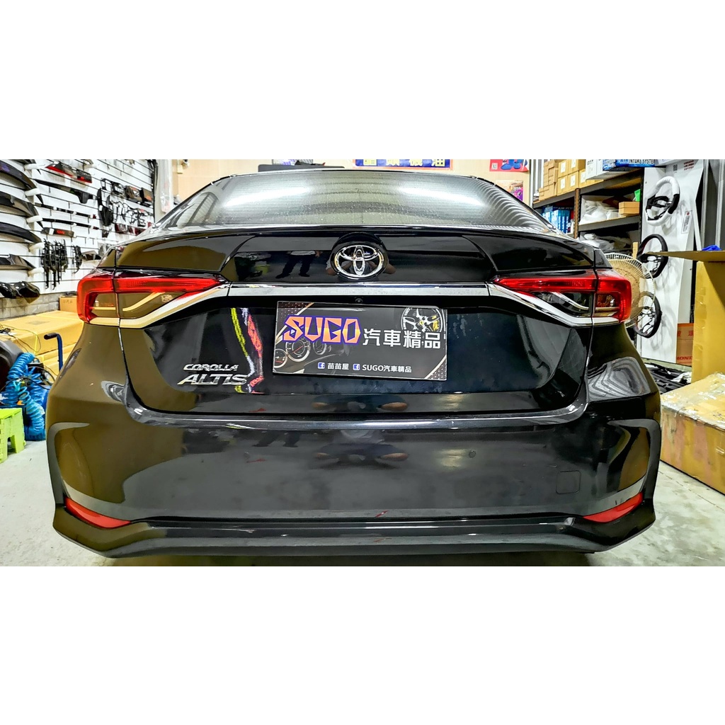 SUGO汽車精品 豐田2019年款 NEW COROLLA  ALTIS 12代 專用原廠型鴨尾翼