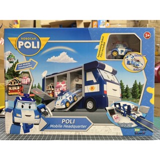 現貨✅全新正版 《蝦皮代開發票🧾》原價1199元 波力 POLI 救援小隊行動指揮中心/POLI 波力-合金車/校車收納