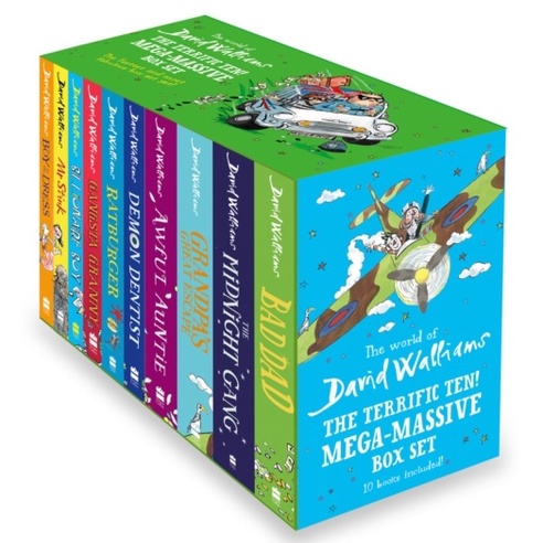 The World of David Walliams, the Terrific Ten! Mega-Massive Box Set (10 Books)/David Walliams【禮筑外文書店】