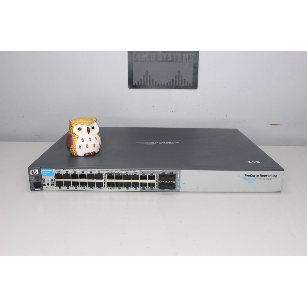 HP J9021A ProCurve 2810-24G 24-Port Managed Network Switch