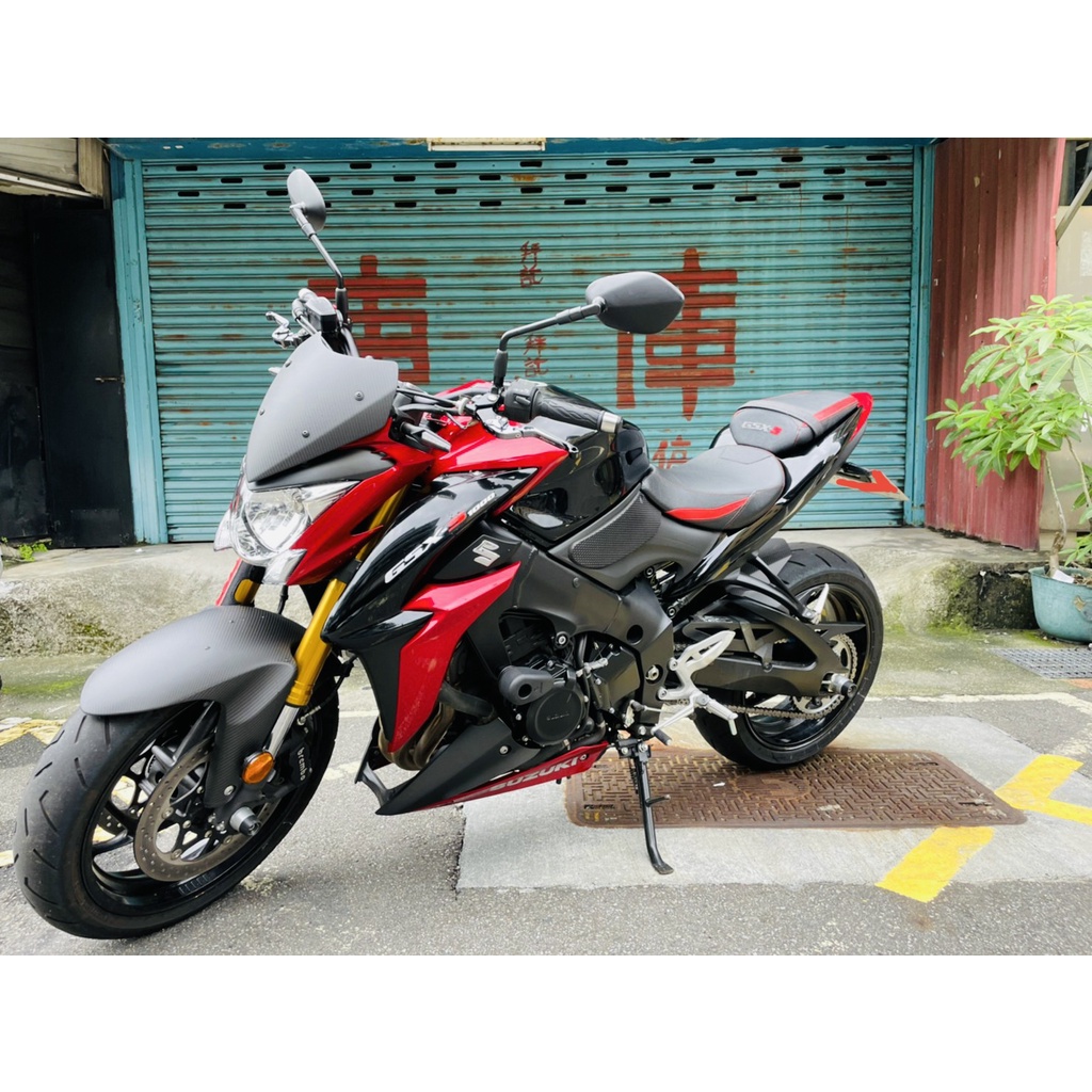 SUZUKl GSX S1000 ABS 紅 改排氣管 客人委託代售