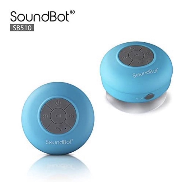 「防水 藍牙喇叭」正版 Soundbot Sb510 美國品牌 浴室牆壁可用 防潑水藍芽喇叭 吸盤式喇叭  防水音響