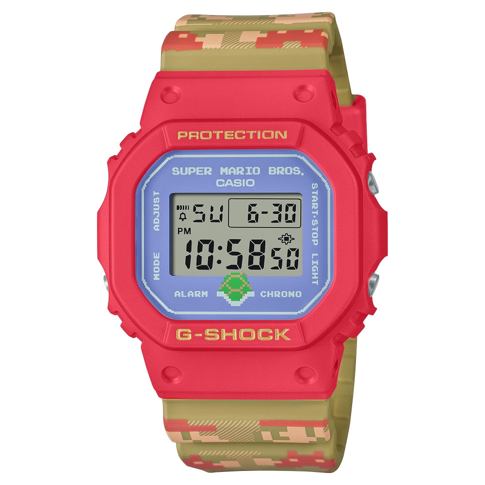 G-SHOCK / DW-5600SMB-4 / 卡西歐 CASIO [ 官方直營 ] 超級瑪利歐兄弟