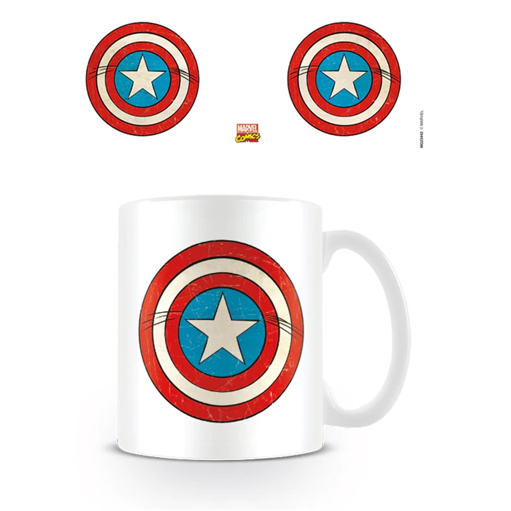 美國隊長 (Captain America Shield)  - 進口馬克杯