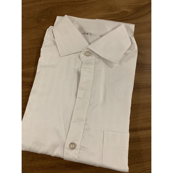 康橋國際高中 制服 短袖白襯衫 二手 尺寸M