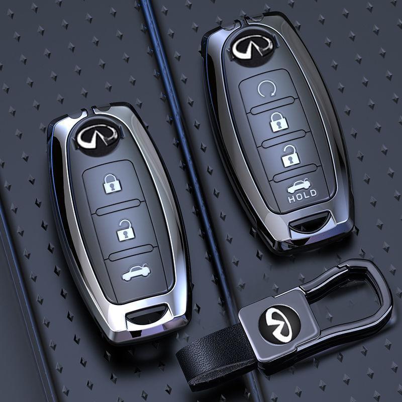 Car Infiniti 極致專用鑰匙保護套QX50 QX60皮套 QX70 EX FX JX 極致鑰匙套Q50 Q60
