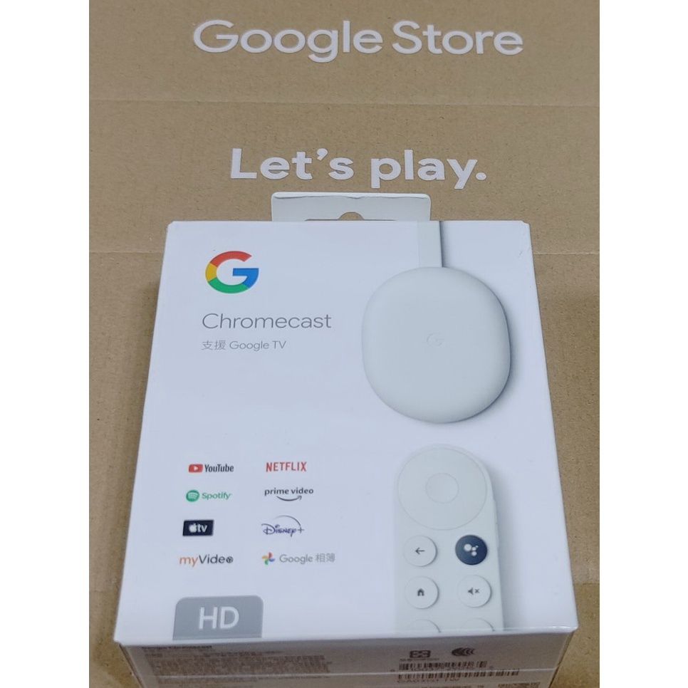 [全新品]Google商店購買 "Chromecast with Google TV"4代 新推出FHD版本 $1050