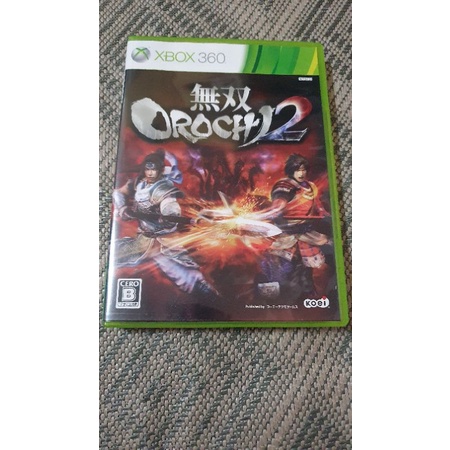 XBOX 360 原版遊戲 無雙 OROCHI 蛇魔 2 日版