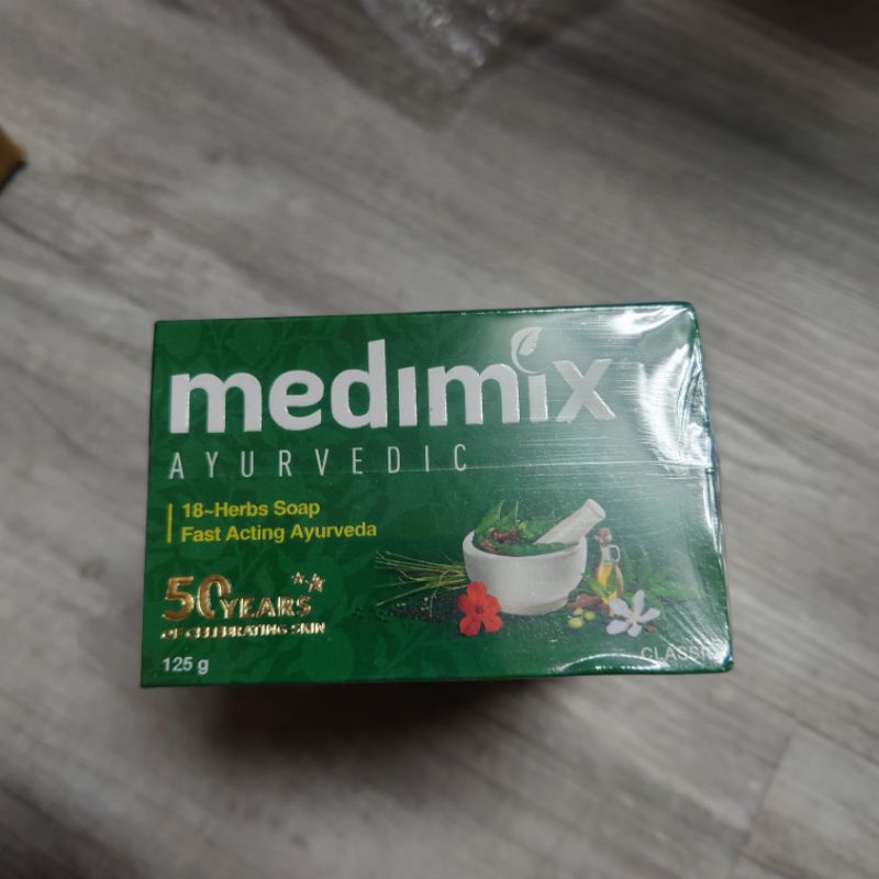 台南可面交 MEDIMIX 印度皇室藥草浴美肌皂 草本 香皂125G