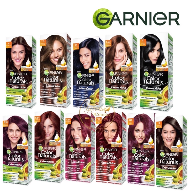 🌸(印尼店)🇮🇩染髮劑 Garnier Naturals Hair Color (Pilih Warna)