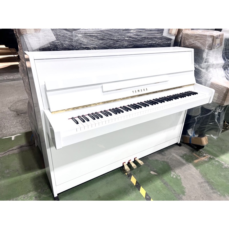嚴選 YAMAHA MC108 E 迷你 小琴 白色 鋼琴 如新品質  日本製 中古鋼琴 二手鋼琴  漢麟樂器 鋼琴店