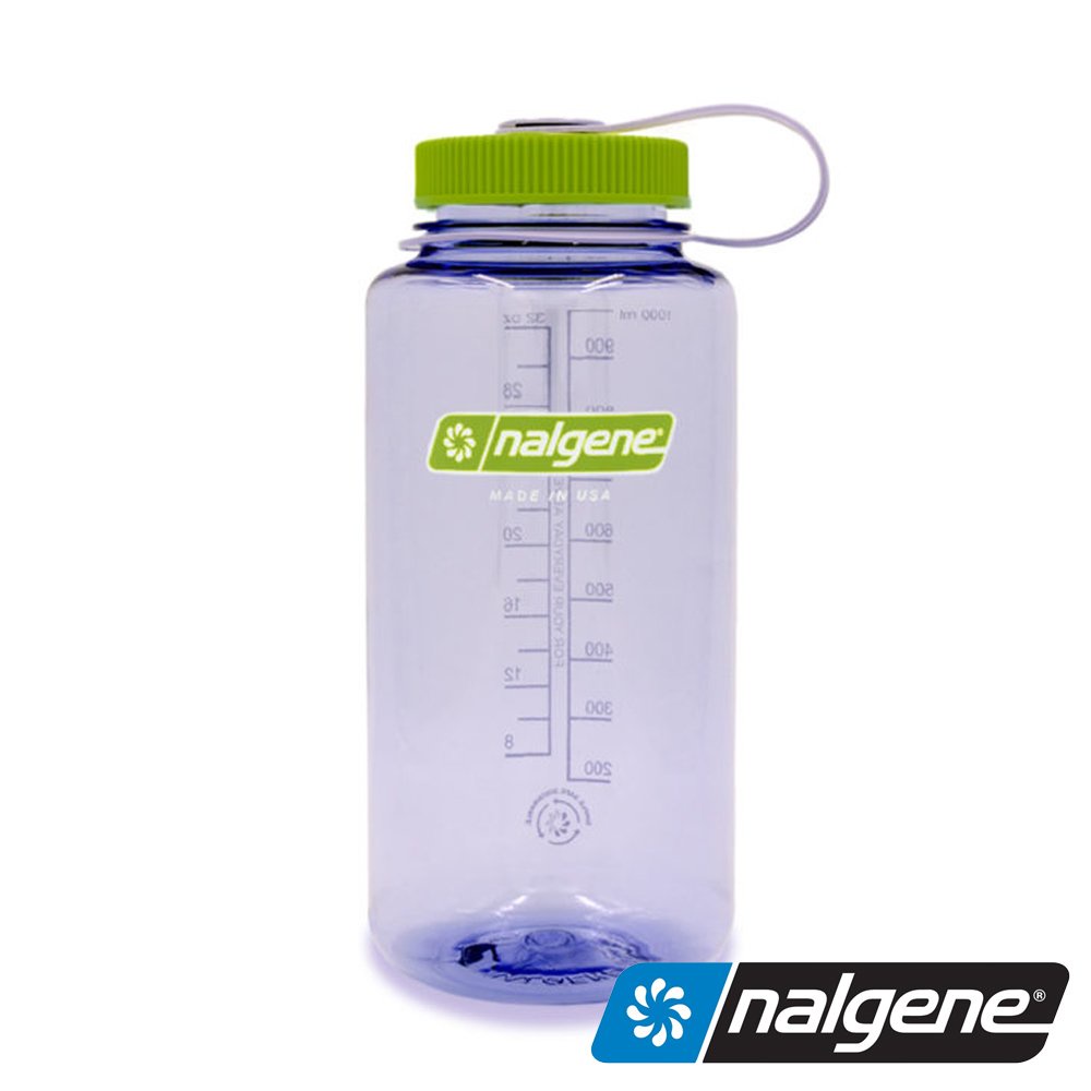 【美國 Nalgene】大寬口水壺1000c.c (Sustain永續系列)『鴿子灰』2020-4832