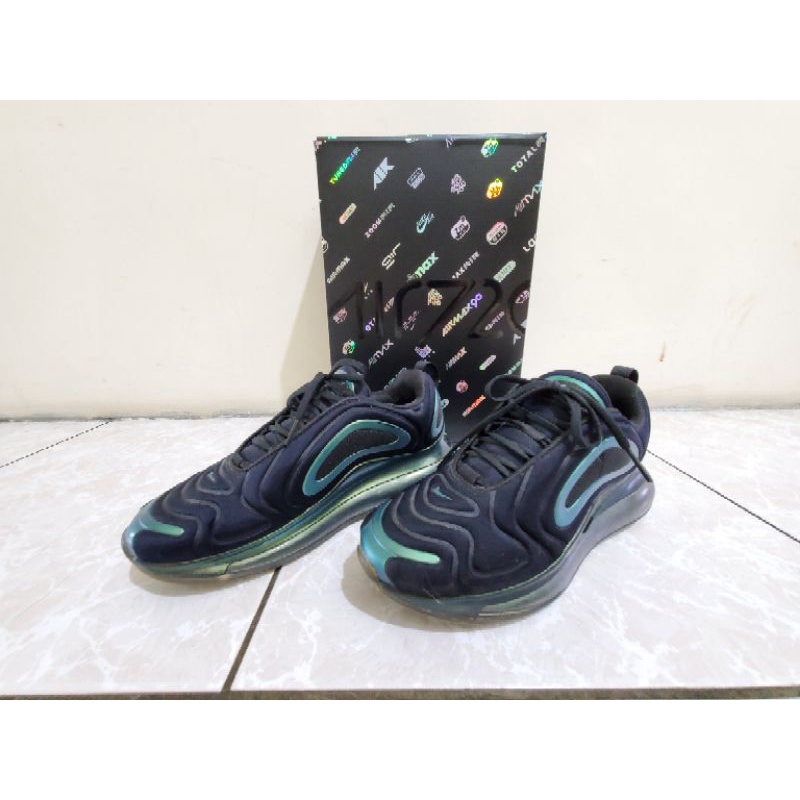 Nike Air Max 720 黑綠25.5cm