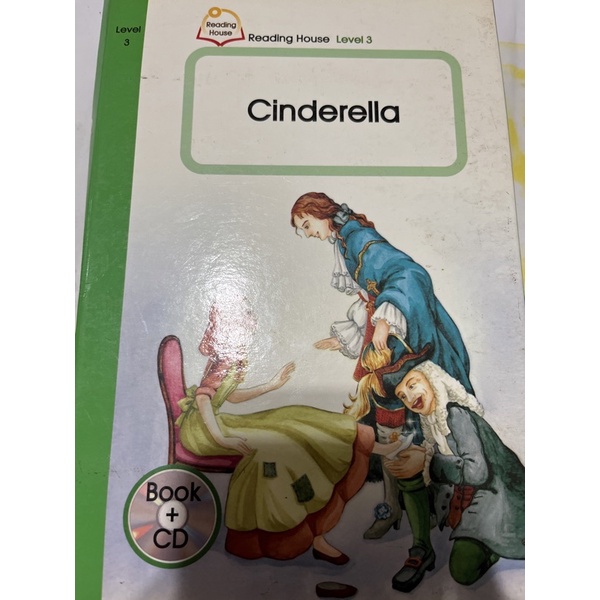 (9成新）Reading House Level 3: Cinderella (Book&amp;CD)