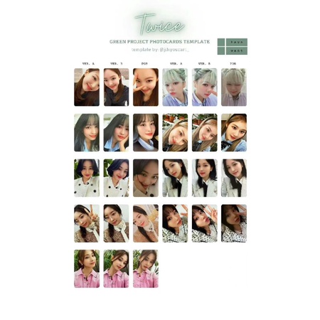 本格派ま！ ミナ スペシャルカード TWICE PROJECT GREEN トレカ タレントカード