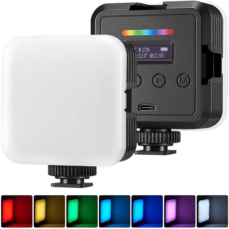 【新品上市】neewer RGB61 迷你補光燈 口袋補光燈 攝影燈 直播燈 補光燈 打光燈 自拍美顏燈 手機 拍照燈
