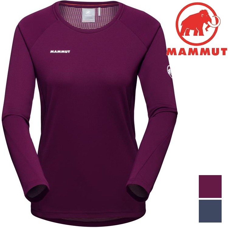 Mammut 長毛象 Aegility FL 女款 快乾圓領長袖排汗衣 1016-00810