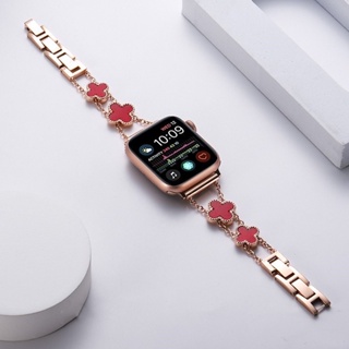 銅款 蘋果錶帶 適用於Apple Watch 8 7 6代 不鏽鋼錶帶45mm 44mm
