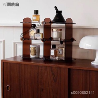 ▼優質精品 免運含稅▲ins風亞剋力架 多功能置物架 香薰化妝品整理架 桌麵整理收納架 傢居擺件 盃架 儲物架