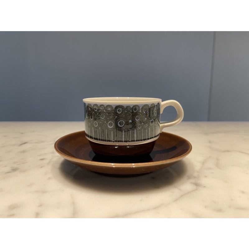 北歐瑞典古董咖啡杯杯盤組 Rostand Amanda F555