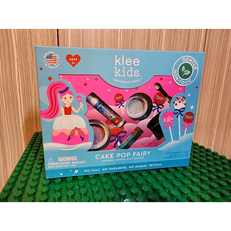 Klee kids 蛋糕棒棒糖彩妝組 萬聖節 聖誕節 兒童 安全 彩妝 化妝