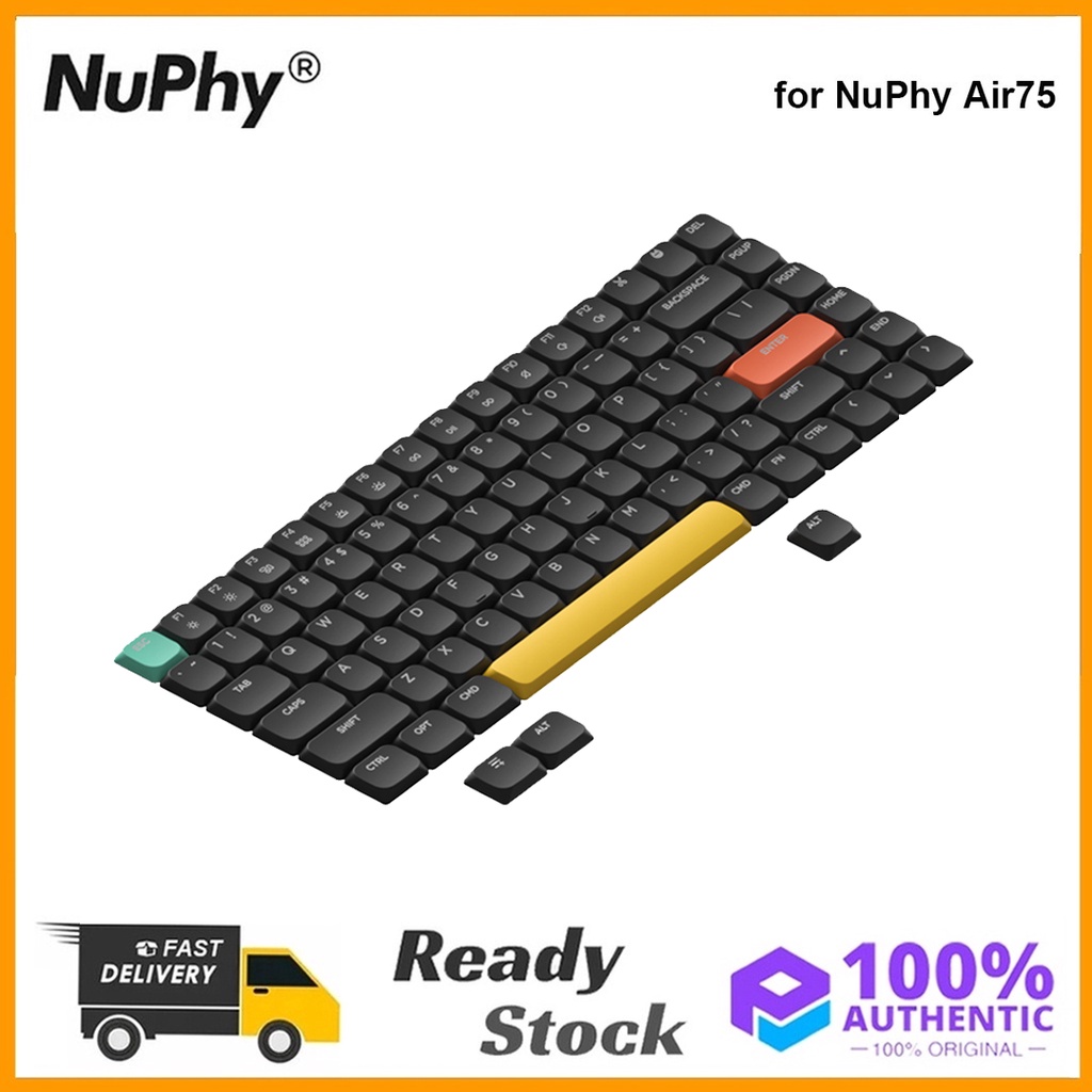 適用於 NuPhy Air75 的 NuPhy Shine 透光 ABS 鍵帽