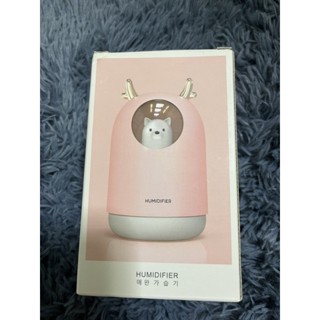 可愛造型加濕器 （白色）熊 潤膚補水加濕器 禮物 創意 靜音 迷你 噴霧 加濕器 萌寵 卡通 冷氣 保濕
