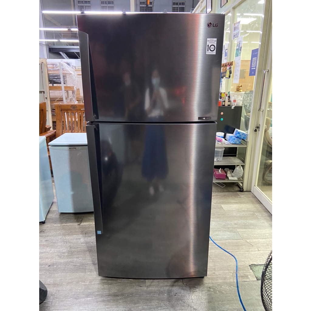 吉田二手傢俱❤LG樂金496L Smart 變頻雙門冰箱 家用冰箱 節能冰箱 套房冰箱 辦公室冰箱 省電冰箱